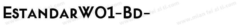 EstandarW01-Bd字体转换
