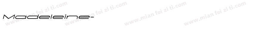 Madeleine字体转换