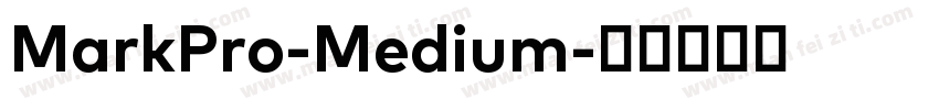 MarkPro-Medium字体转换