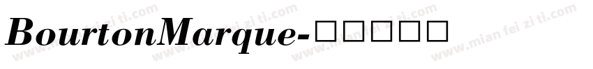BourtonMarque字体转换