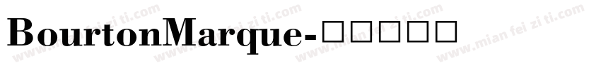 BourtonMarque字体转换