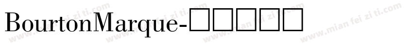 BourtonMarque字体转换