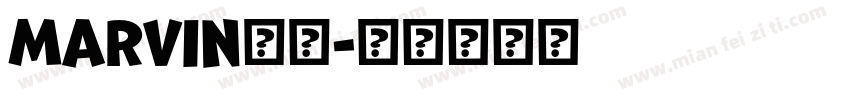marvin字体字体转换