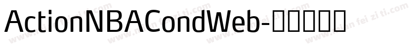 ActionNBACondWeb字体转换