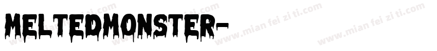 MeltedMonster字体转换