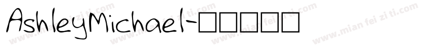 AshleyMichael字体转换