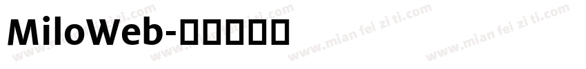 MiloWeb字体转换