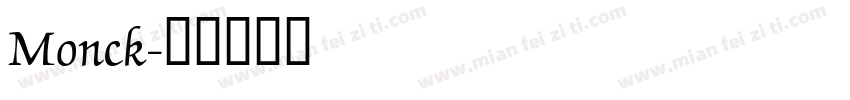 Monck字体转换