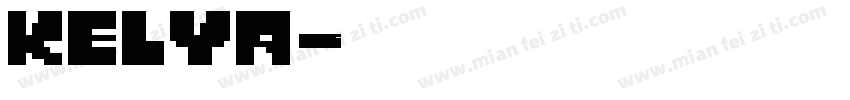 Kelya字体转换