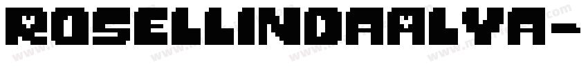 RosellindaAlya字体转换