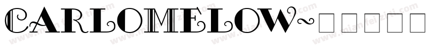 CarloMelow字体转换