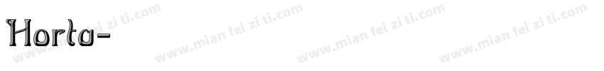 Horta字体转换