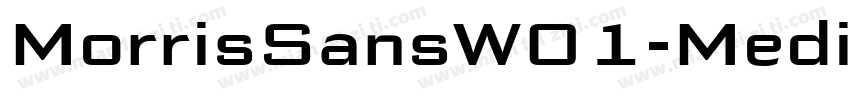 MorrisSansW01-Medium字体转换