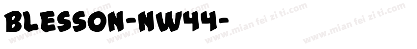 Blesson-nw44字体转换