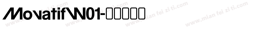 MovatifW01字体转换