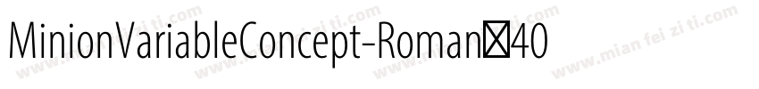 MinionVariableConcept-Roman_400_11_字体转换