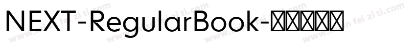 NEXT-RegularBook字体转换