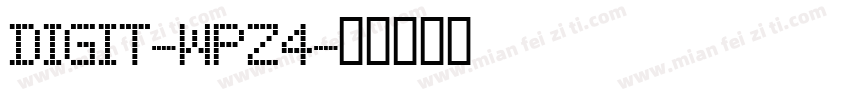 Digit-WpZ4字体转换