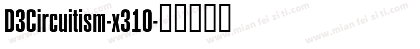 D3Circuitism-x310字体转换