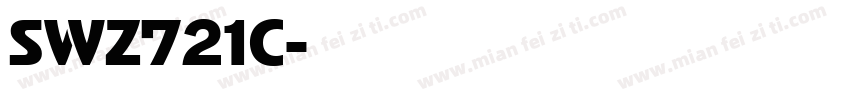 SWZ721C字体转换