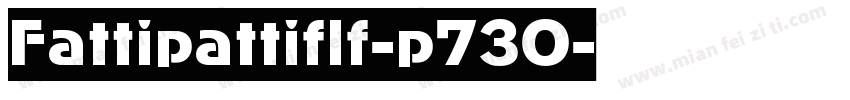 Fattipattiflf-p73O字体转换