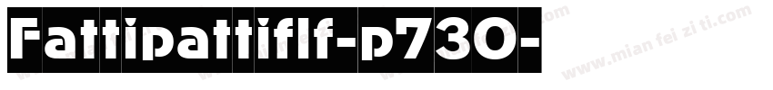 Fattipattiflf-p73O字体转换