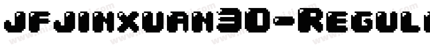 jfjinxuan30-Regularttf字体转换