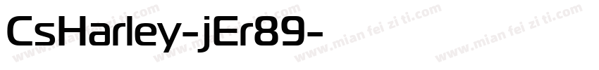 CsHarley-jEr89字体转换