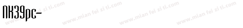 NK39pc字体转换