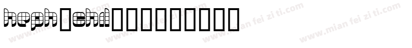 HEPH-CHIL-06字体转换