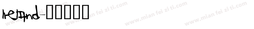 Lreland字体转换