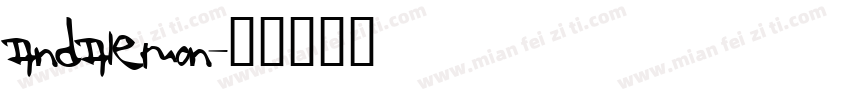 andalemon字体转换