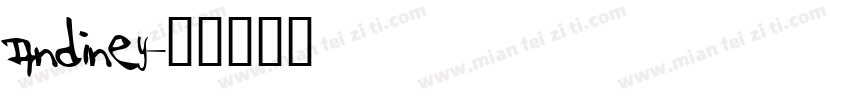 andiney字体转换