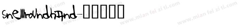 snelllroundhand字体转换