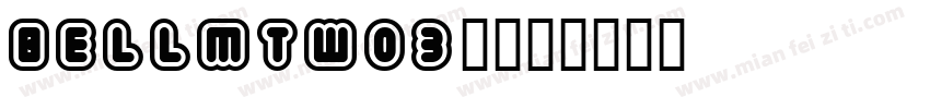 BellMTW03-字体转换