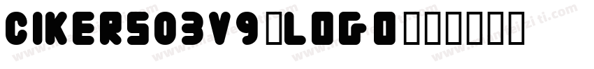 cikers03v9-logo字体转换