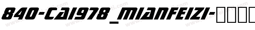 840-CAI978_mianfeizi字体转换