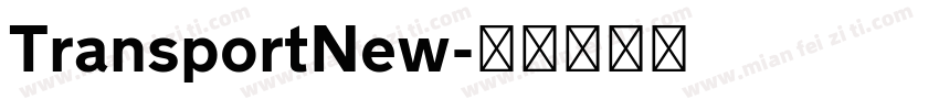 TransportNew字体转换