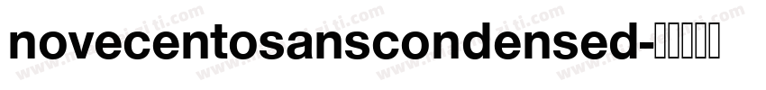 novecentosanscondensed字体转换