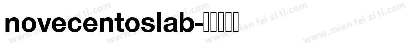 novecentoslab字体转换