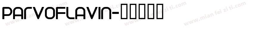 parvoflavin字体转换