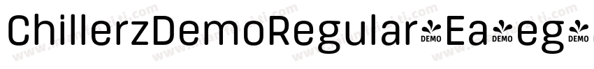 ChillerzDemoRegular-Ea4eg字体转换