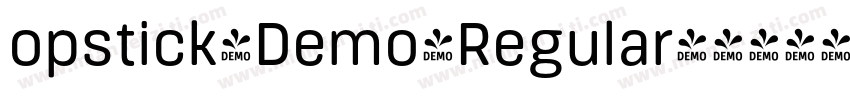 opstick-Demo-Regular字体转换