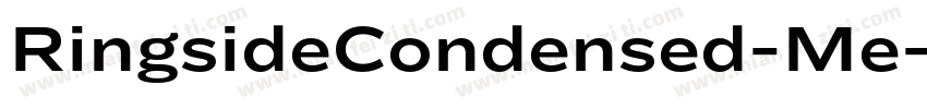 RingsideCondensed-Me字体转换