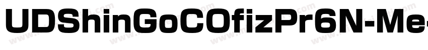 UDShinGoCOfizPr6N-Me字体转换