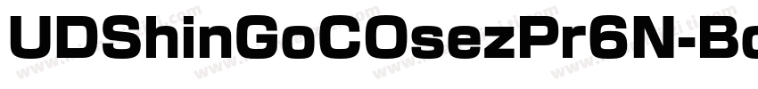 UDShinGoCOsezPr6N-Bo字体转换