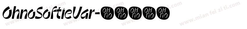 OhnoSoftieVar字体转换