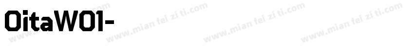 OitaW01字体转换