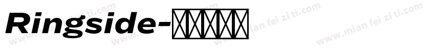 Ringside字体转换