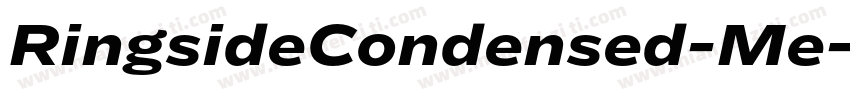 RingsideCondensed-Me字体转换